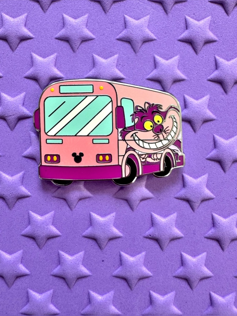 Hidden Mickey Cheshire Cat Bus Pin Disneyland Hidden Disney Wave A 2026